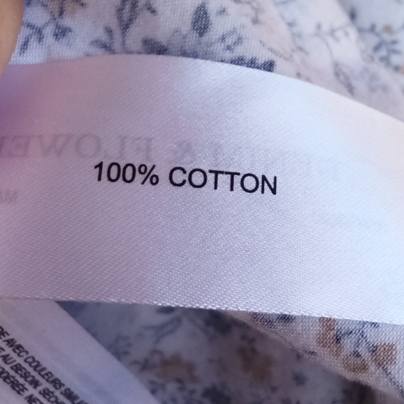 Denim & Flower Ricky Singh Flower Print Cotton Long Sleeve Button Down Shirt. - Picture 7 of 7